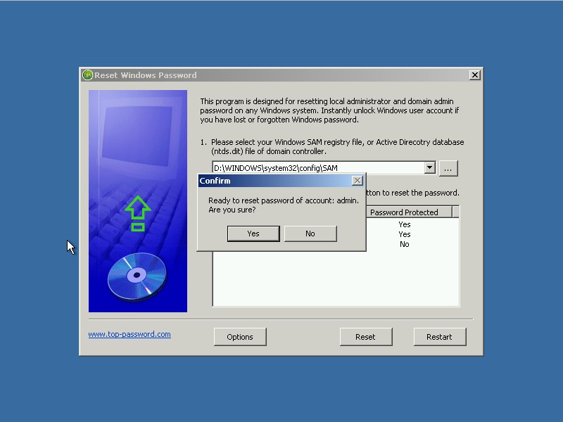 Windows 7 elfelejtett jelszó...