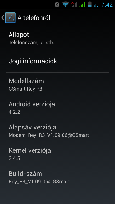 Gigabyte GSmart Rey R3 - DUAL SIM Gigabyte GSmart Rey R3 - DUAL SIM