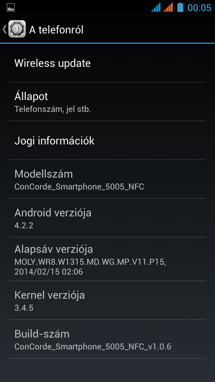 Concorde 5005 NFC Concorde 5005 NFC
