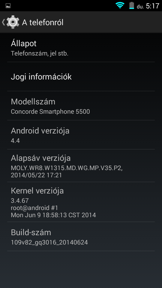 Concorde SmartPhone 5500