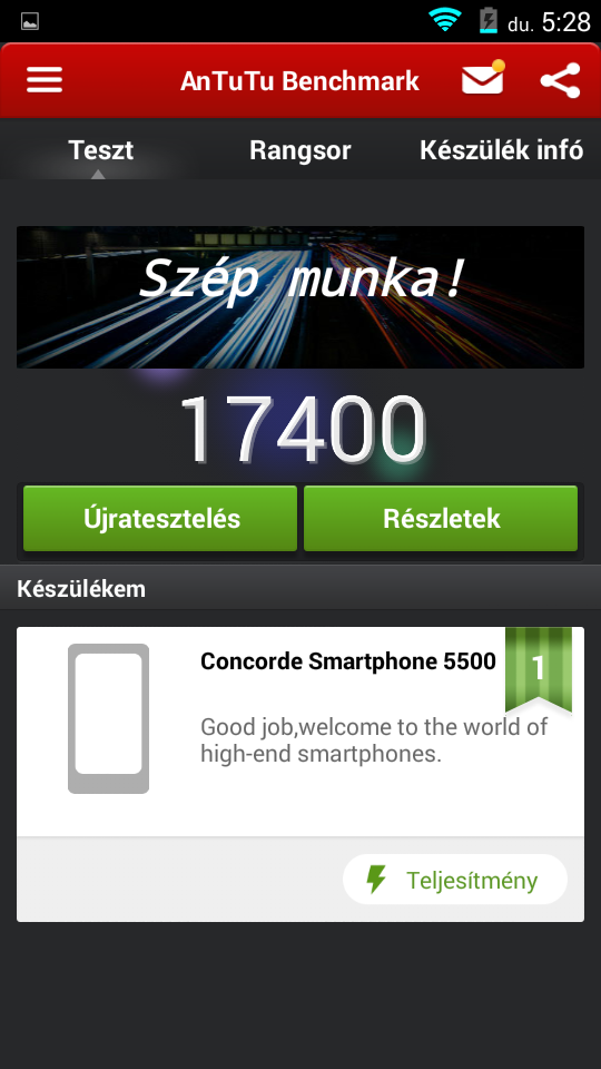 Concorde SmartPhone 5500