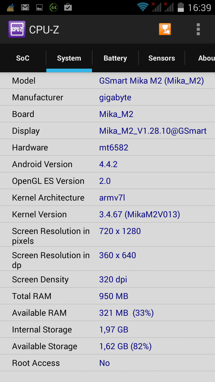 Gigabyte GSmart Mika M2