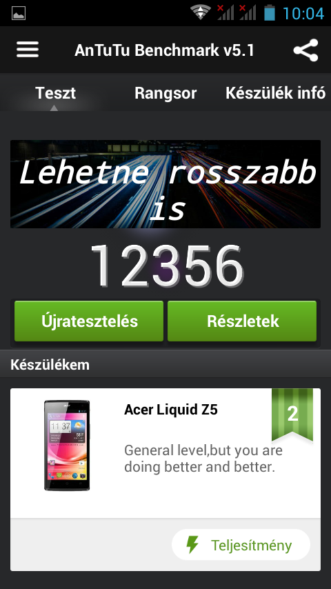 Acer Liquid Z5 Dual SIM