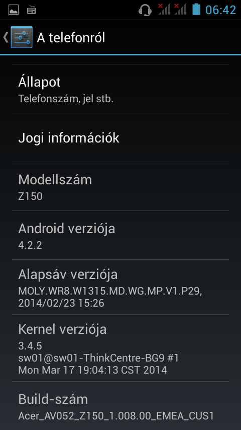 Acer Liquid Z5 Dual SIM