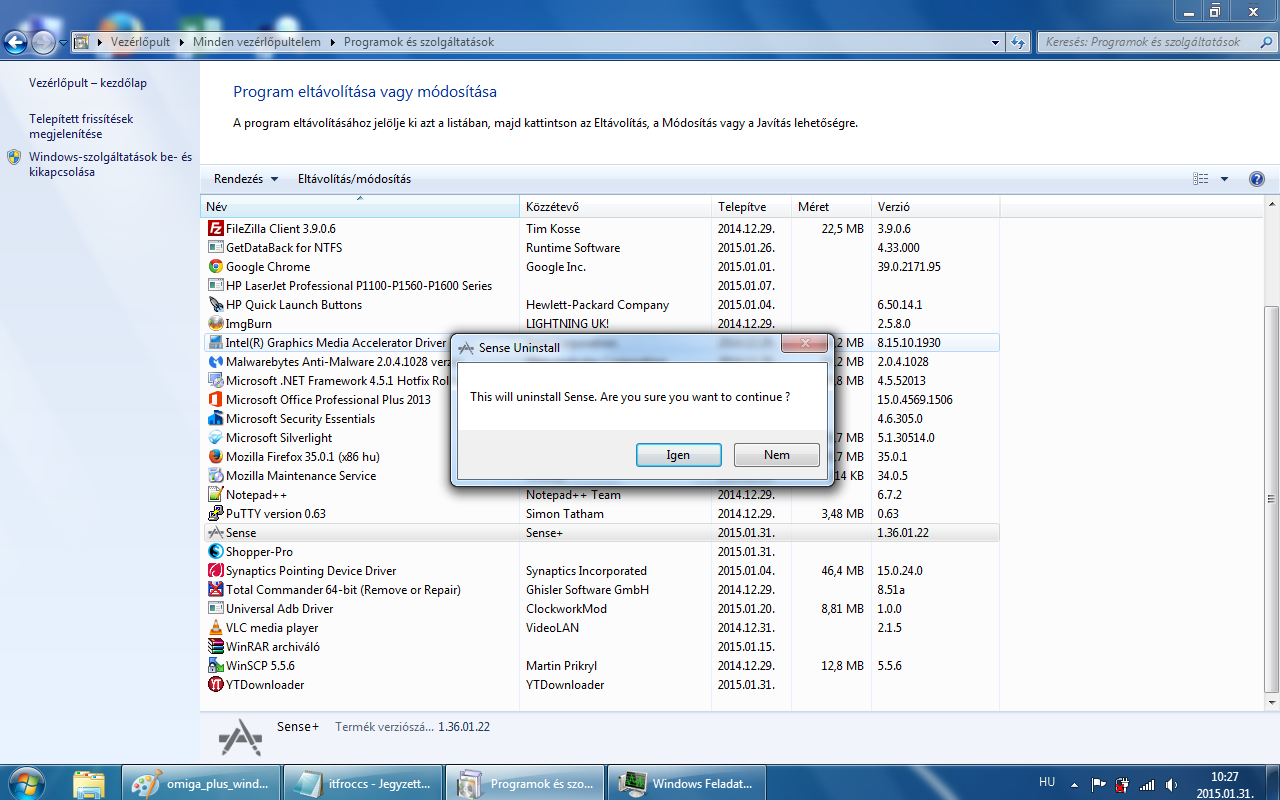 Omiga-plus.com /malware/ - uninstall