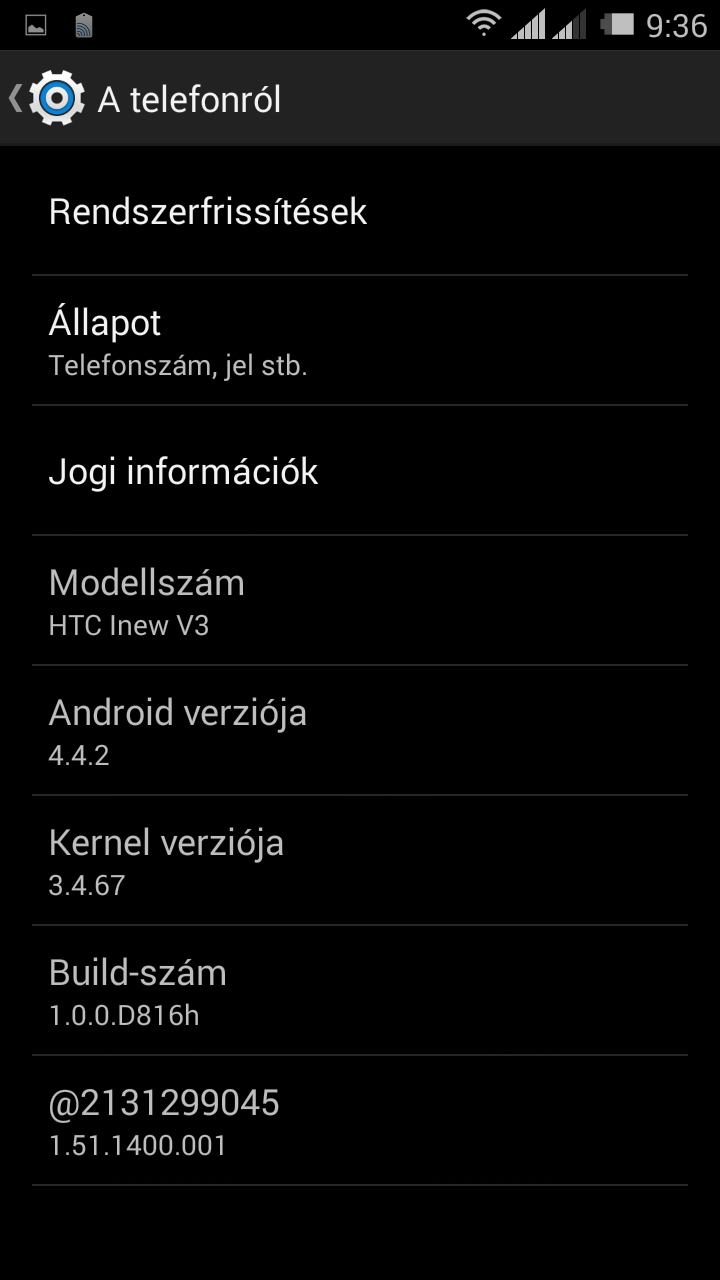 HTC Inew V3 port