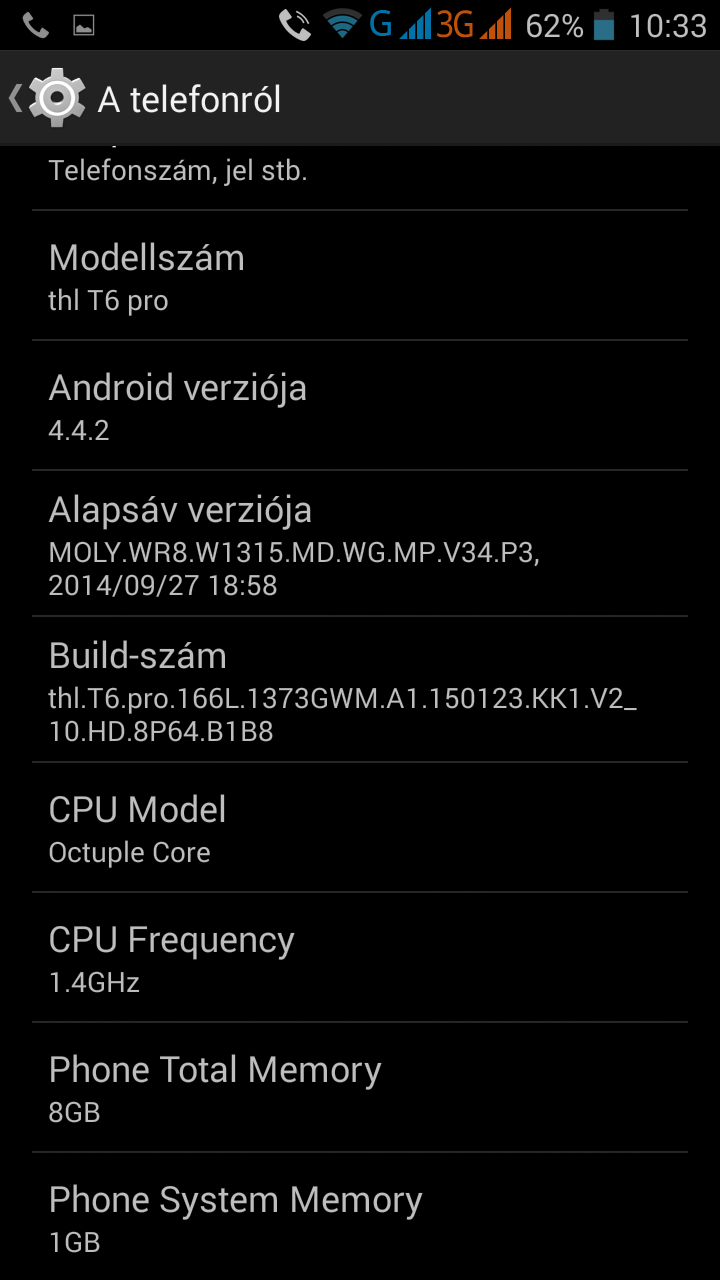 THL T6Pro okostelefon teszt