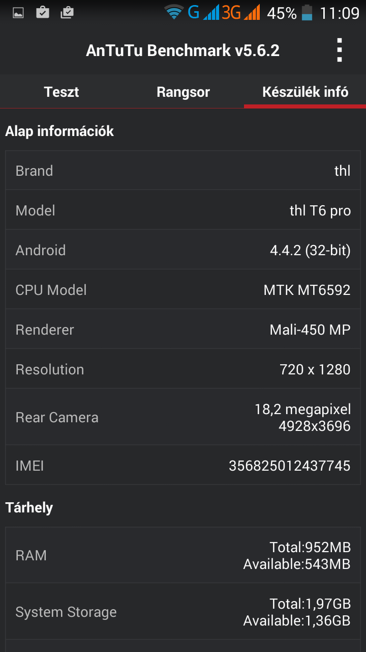 THL T6Pro okostelefon teszt
