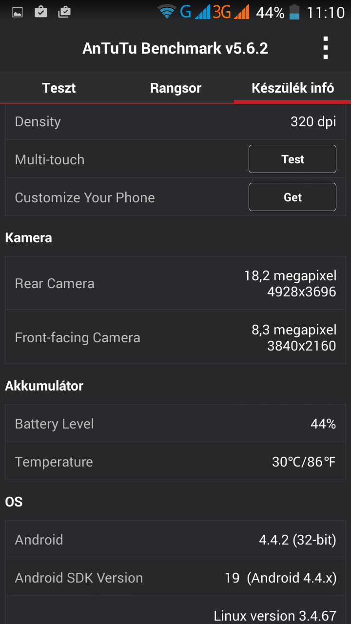THL T6Pro okostelefon teszt