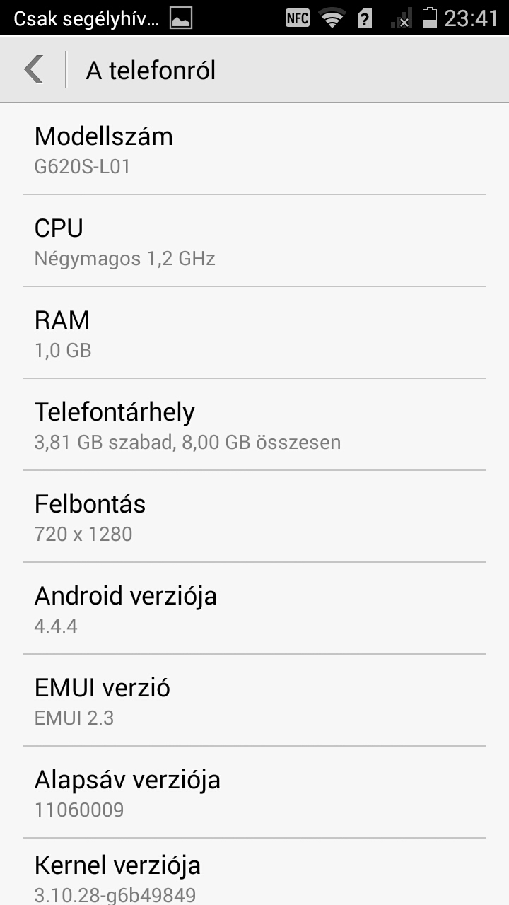 Huawei Ascend G620s