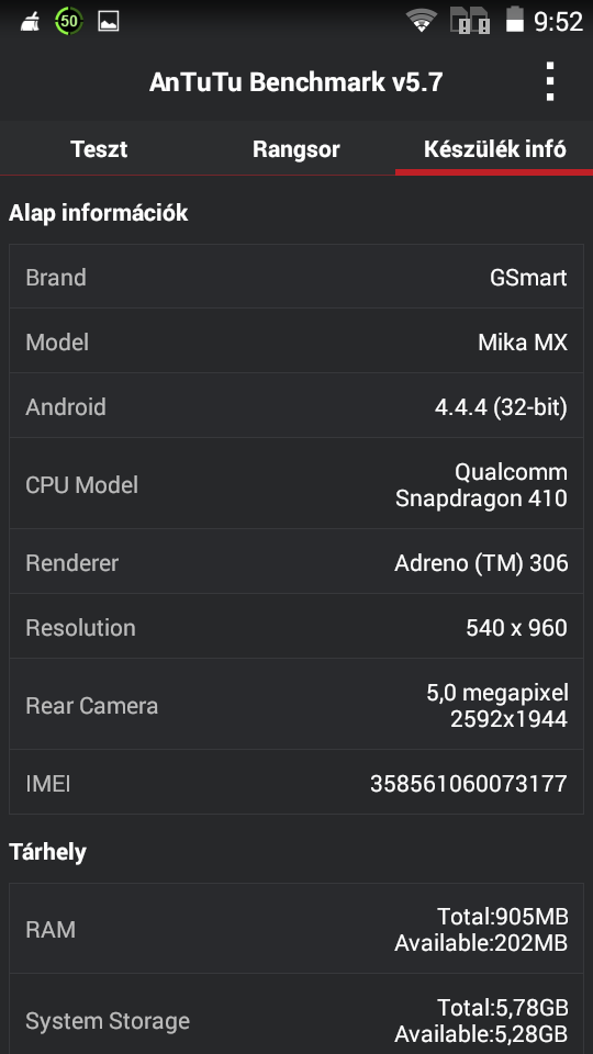 GIGABYTE GSmart Mika MX
