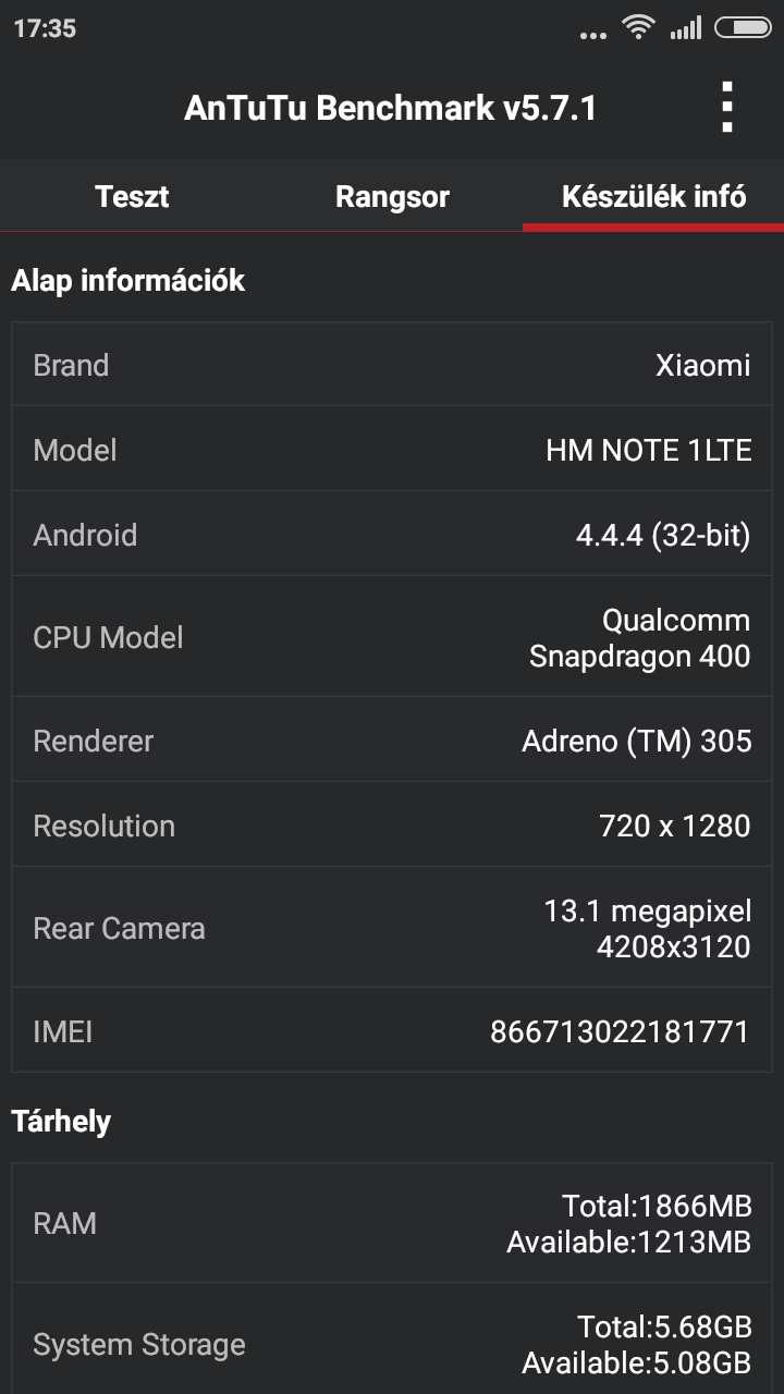 Xiaomi Redmi Note 4G Xiaomi Redmi Note 4G