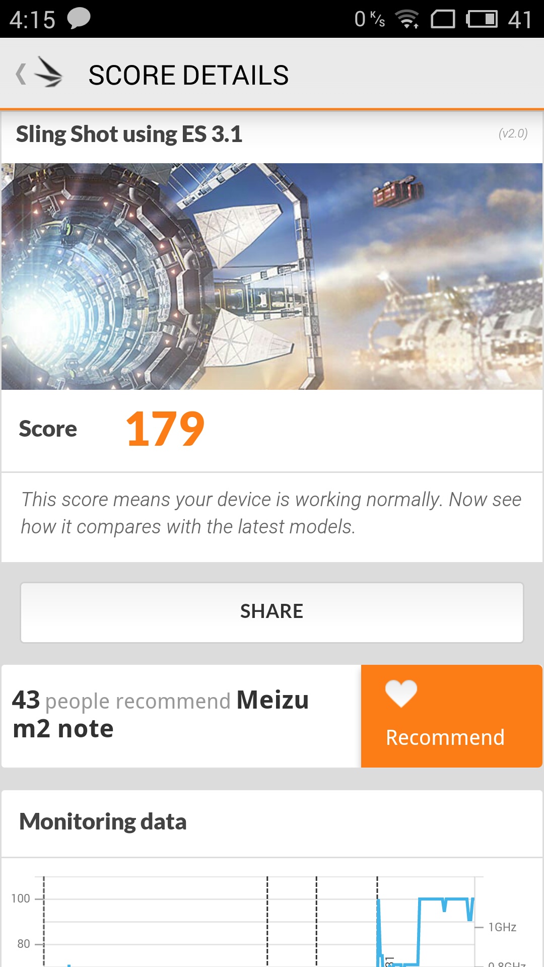 Meizu M2 Note - 3DMark