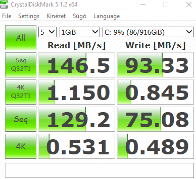 Dell Inspiron 24 7459 All in One CrystalDiskMark Test Toshiba 1TB HDD MQ01ABD100 - www.itfroccs.hu