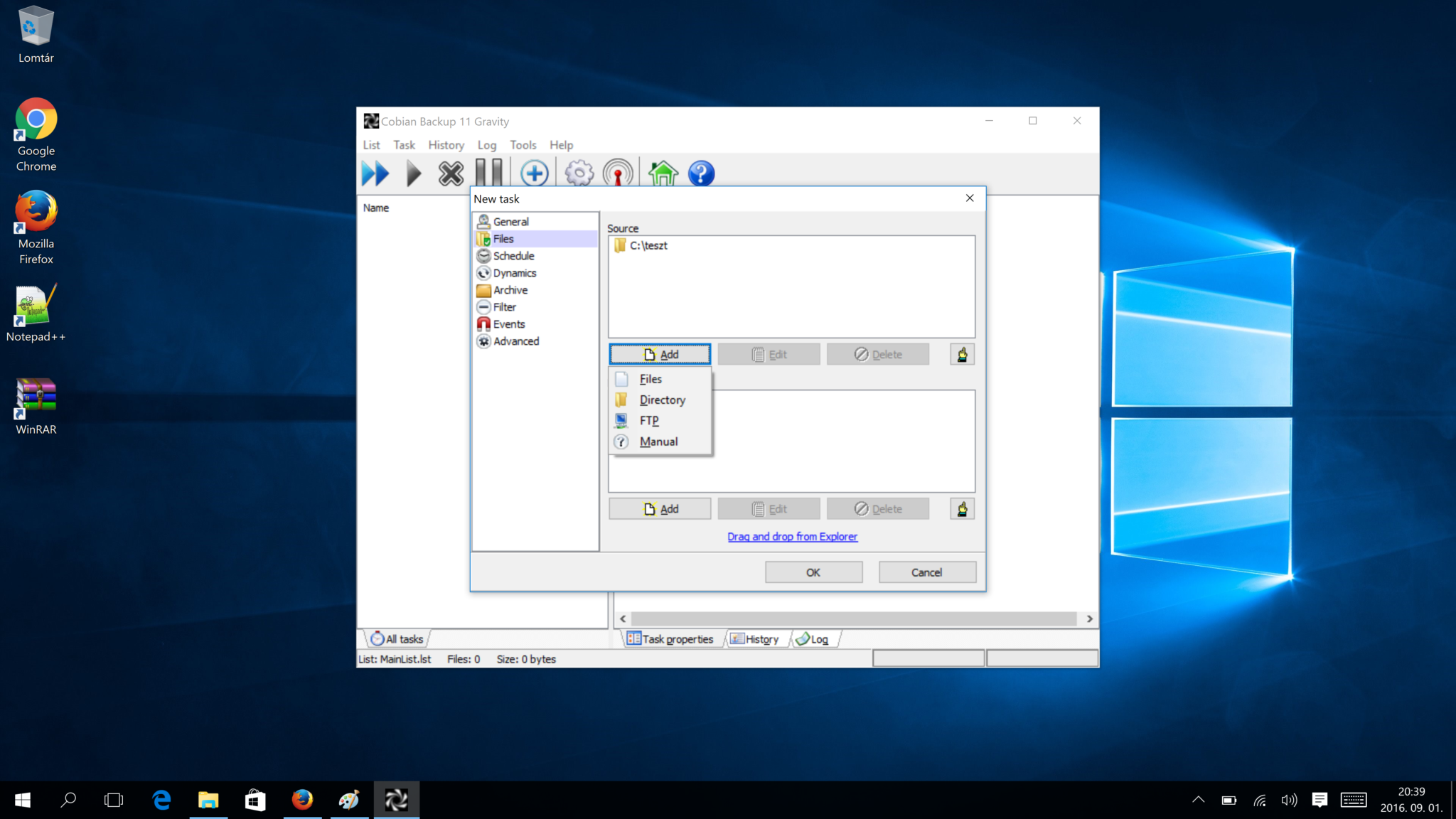 Cobian Backup 11 (Gravity)