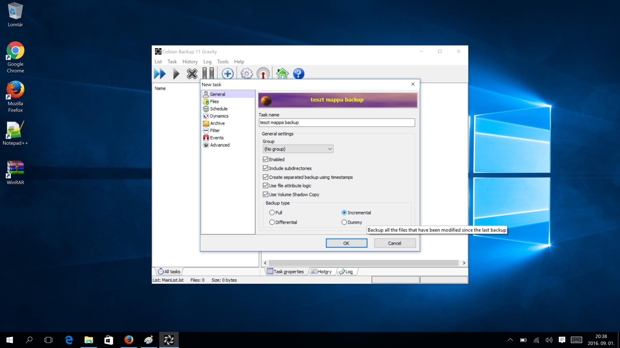 Cobian Backup 11 (Gravity)