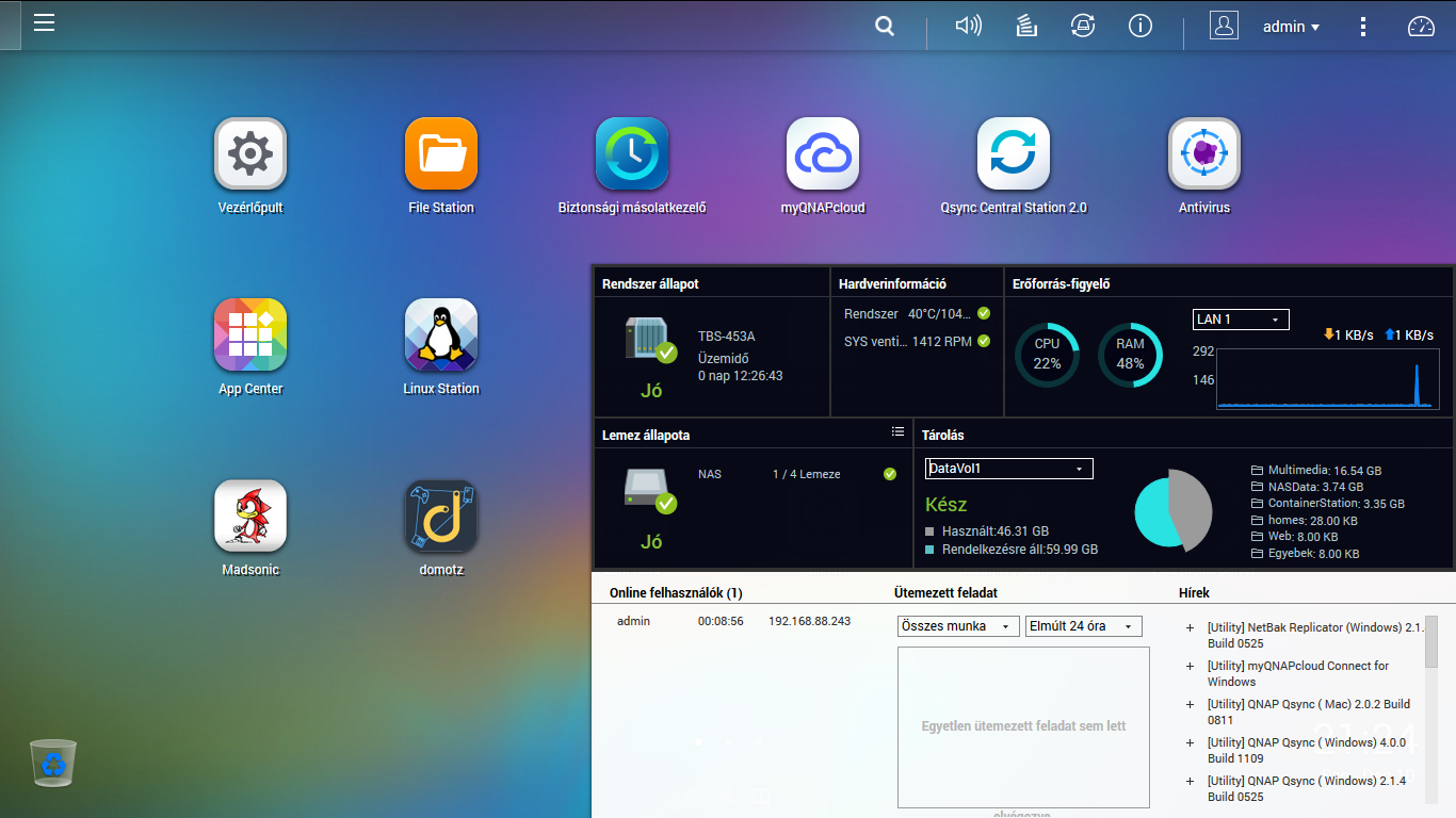 QNAP TBS-453A NASbook