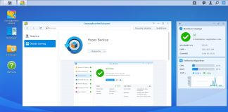 Synology DiskStation DS218 Hyper Backup, C2 Cloud bemutató