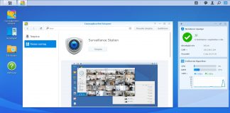 Synology DiskStation DS218 Surveillance Station bemutató