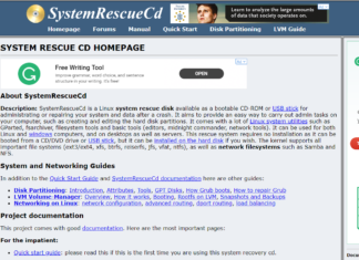 Windows 10 elfelejtett jelszó reset – SystemRescueCd