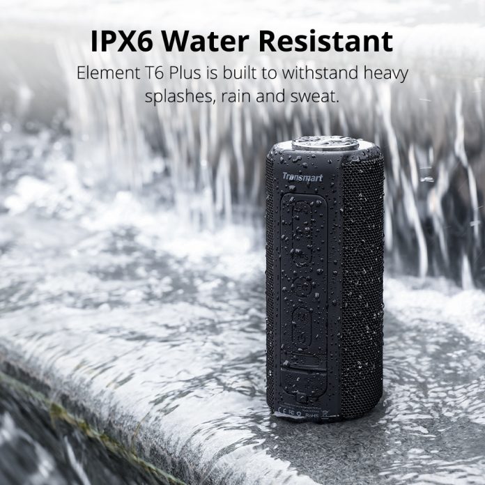 Tronsmart T6 Plus - IPX6 hordozható bluetooth hangszóró Tronsmart T6 Plus - IPX6 hordozható bluetooth hangszóró