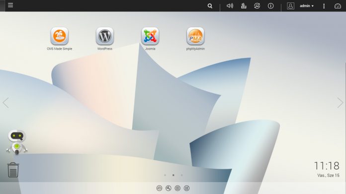 QNAP CMS Made simple, WP, Joomla