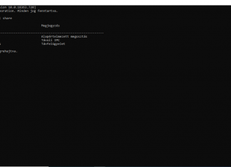 Hálózati megosztások listázása, törlése | Windows 10 Hálózati megosztások listázása, törlése | Windows 10