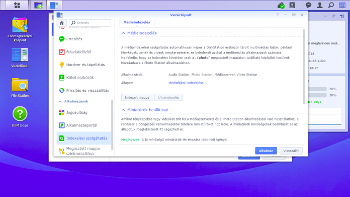 Synology DLNA könyvtárak, avagy mit akarunk látni a TV-n!