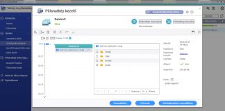 QNAP NAS: Pillanatképek beállítása és használata