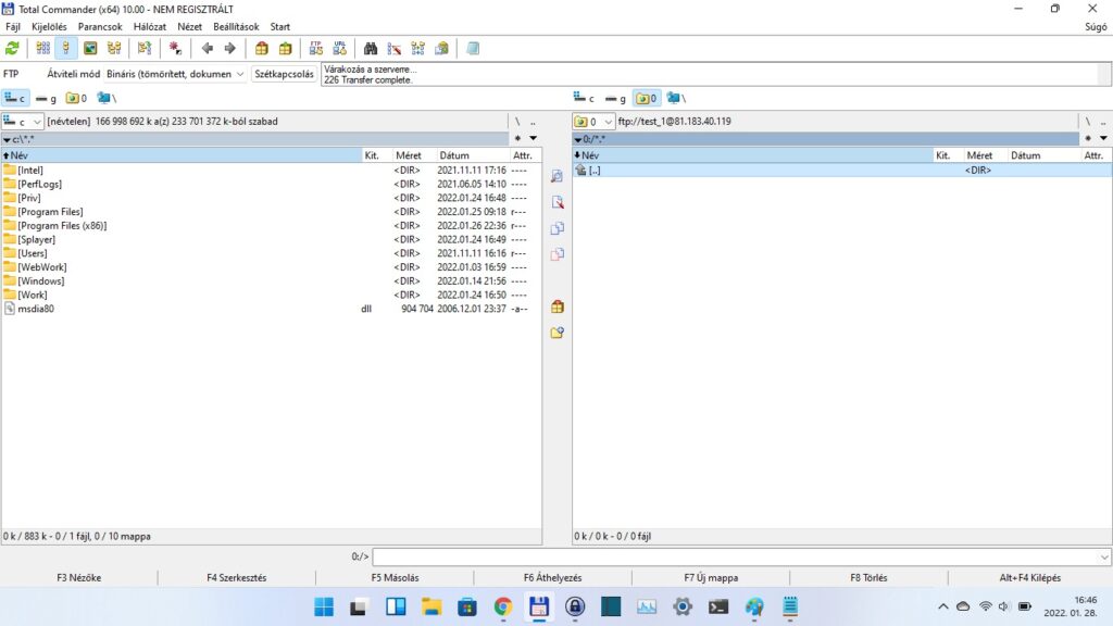 Synology FTP szerver beállítása, konfigurálása