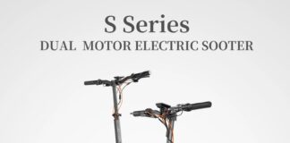 JOYOR S8-S összecsukható elektromos roller 600W*2 kettős motoros 48V 26Ah akkumulátor 10 hüvelykes gumik 55Km/h Max sebesség 90KM nagy hatótávú kettős hidraulikus fék 150kg terhelés IP54 vízálló JOYOR S8-S összecsukható elektromos roller